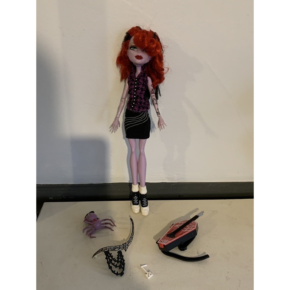 Monster High Doll Operetta First Wave with Pet Spider